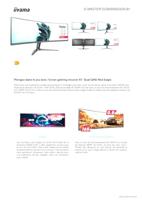 Iiyama G-Master GCB4580DQSN-B1 monitor - thumbnail