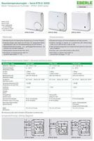 Eberle 101110250102 RTR-E 3545 Kamerthermostaat Montagewijze: Opbouw (op muur) Verwarmen 1 stuk(s) - thumbnail