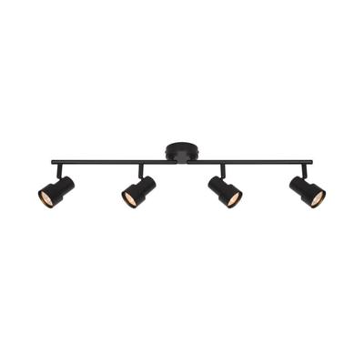 Nordlux 4-lichts plafondlampBoston zwart - 2512380103