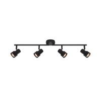 Nordlux 4-lichts plafondlampBoston zwart - 2512380103 - thumbnail