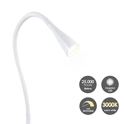 Light depot - LED bureaulamp Flex - 48,5 cm - wit - Outlet