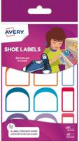 Avery AV-CHAUS12 Etiket Voor Op Schoenen Assorti, 24 Etiketten - thumbnail