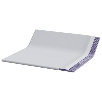 Matraspads Wit 200 x 200 cm 100% polyester jacquard stof