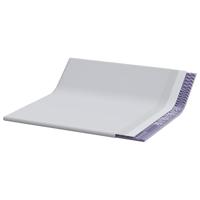 Matraspads Wit 200 x 200 cm 100% polyester jacquard stof - thumbnail