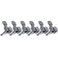 Fender Locking Tuners Brushed Chrome locking stemmechanieken (set van 6) - thumbnail