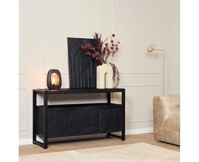 Starfurn Dressoir Boaz Black | 135 cm