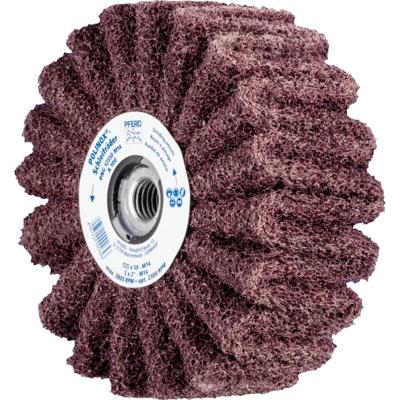 PFERD TOOLS 44642501 Polinox vliesslijpwiel PNG Ø 125 x 50 mm schroefdraad M14 A 100 voor fijnslijpen & finish 125 mm 2 stuk(s)