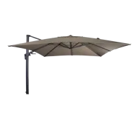 Zweefparasol VirgoFlex 300 x 300 cm taupe - thumbnail