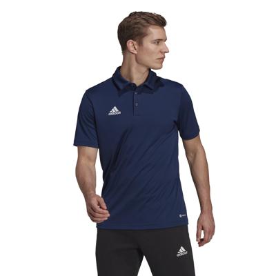 adidas Entrada 22 Polo Donkerblauw Wit adidas Entrada 22 Polo Donkerblauw Wit