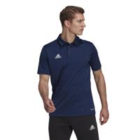 adidas Entrada 22 Polo Donkerblauw Wit - thumbnail