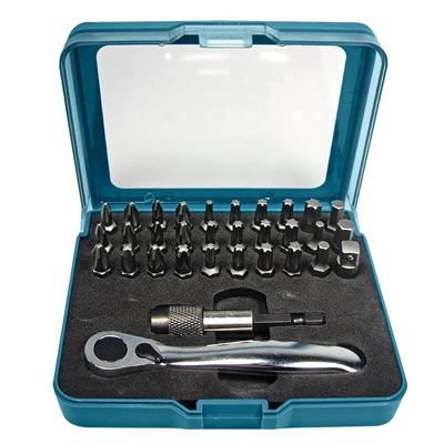Makita Accessoires Bitset 32-delig - P-79790 Makita Accessoires Bitset 32-delig - P-79790