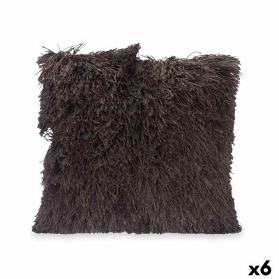 Kussen Grijs Katoen Polyester 45 x 2 x 45 cm (6 Stuks)