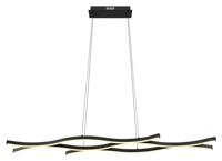 Globo HanglampGeronimo zwart - 67206H - thumbnail