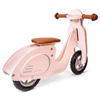 New Classic Toys houten loopscooter - roze - thumbnail
