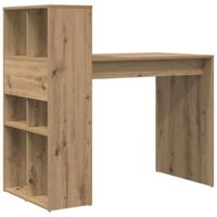 Bureau met plank Artisan Eiken 108 x 55 x 103.5 cm Bewerkt hout - thumbnail