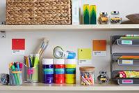 Relieftape dymo embossing vinyl 9mm blauw - thumbnail