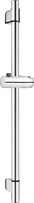 Cornat douchestang cervia 65cm ch - tecb3441