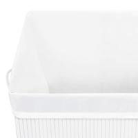 Wasmand 83 L bamboe wit - thumbnail