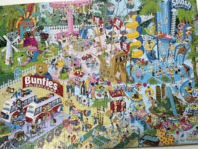 Trouble in Paradise Puzzel 1000 Stukjes