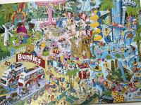 Trouble in Paradise Puzzel 1000 Stukjes - thumbnail