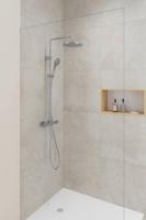 Duravit Shower Systems 1000 MinusFlow regendoucheset met 4 straalsoorten Ø25cm chroom - thumbnail
