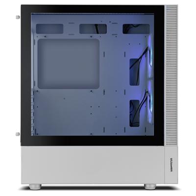 ATX Semi-toren doos Nox-Xtreme Hummer Nemesis Wit - thumbnail