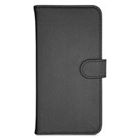 Høyde - Vegan lederen bookcase hoes - 100% Biologisch Afbreekbaar - iPhone 12 Mini - Zwart - thumbnail