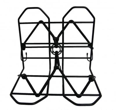 VWP Bagagerekje 28 x 25 cm zwart met spin