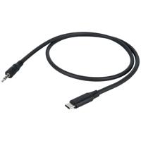 DAP FL113 verloopkabel USB-C naar stereo mini-jack 150cm - thumbnail
