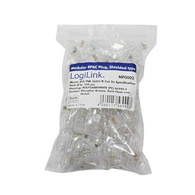 LogiLink MP0002 UTP kabel-connector 100sts RJ45 cat5