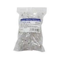 LogiLink MP0002 UTP kabel-connector 100sts RJ45 cat5 - thumbnail