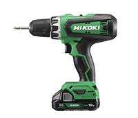 HiKOKI accu boor-schroefmachine - DS18DFWCZ - 18V - 2x2.0 Ah accu&apos;s en lader - in koffer - thumbnail