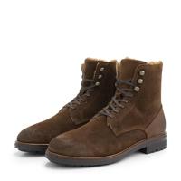 Travelin' Men - Lace-up boot casual - Cognac - Maat 45 - thumbnail