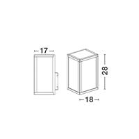 Lyora WandlampZest zwart - 870026 - thumbnail