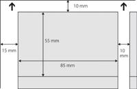 Sigel LP795 Bedrukbare visitekaarten, gladde kant 85 x 55 mm Helderwit 100 stuk(s) Papierformaat: DIN A4 - thumbnail