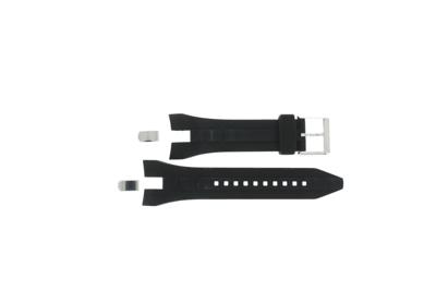 Horlogeband Seiko SNL049P1 / 7L22-0AT0 / 4A581JTR Rubber Zwart 28mm Horlogeband Seiko SNL049P1 / 7L22-0AT0 / 4A581JTR Rubber Zwart 28mm