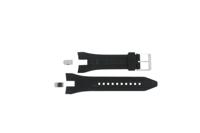 Horlogeband Seiko SNL049P1 / 7L22-0AT0 / 4A581JTR Rubber Zwart 28mm - thumbnail