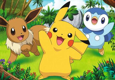 Ravensburger puzzel Pikachu en zijn vrienden 2x24 stukjes