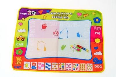 CR Aqua schildermat met 2 stiften, 80x60cm CR Aqua schildermat met 2 stiften, 80x60cm