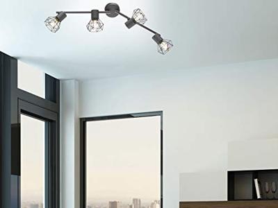 Fischer & Honsel Trendy plafondspotRan 4-lichts - 22266