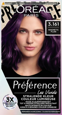 L'Oréal Paris Préférence Les Vivids - 3.161 Magnetic Plum L'Oréal Paris Préférence Les Vivids - 3.161 Magnetic Plum