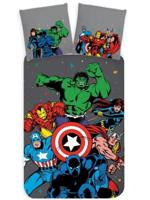 Marvel peuterdekbedovertrek Hero's 100 x 135 cm 40 x 60 cm - thumbnail