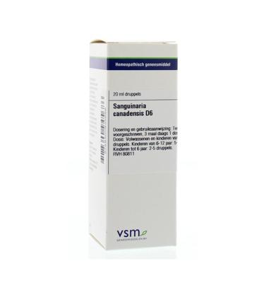 VSM Sanguinaria canadensis D6 (20 ml)