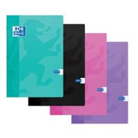 Oxford School schrift, ft A4, 72 bladzijden, geruit 5 mm, geassorteerde kleuren - thumbnail