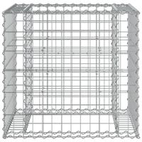 Tuinbank met schanskorf massief douglashout - thumbnail