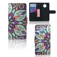 Moto G5S Hoesje Purple Flower - thumbnail