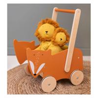 Trixie houten loopwagen mr. fox - thumbnail