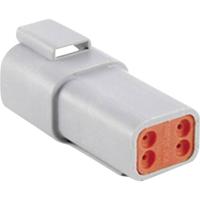 Amphenol AT04 4P Ronde connector Stekker, recht Totaal aantal polen: 4 Serie (ronde connectoren): AT 1 stuk(s) - thumbnail