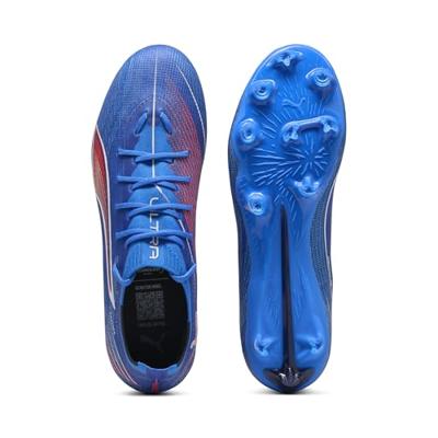 PUMA Ultra 6 Pro Gras / Kunstgras Voetbalschoenen (MG) Blauw Wit Felrood