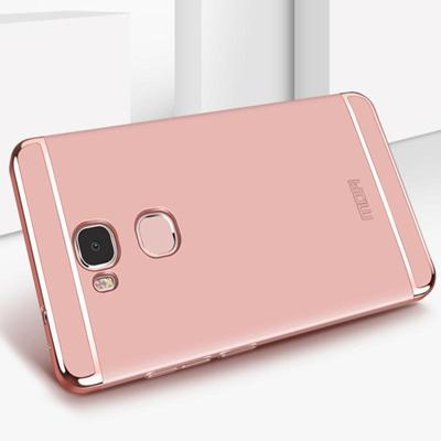 MOFi voor Huawei Honor 5 X drie fase Splicing Shield volledige beschermende Case achtercover (Rose goud)